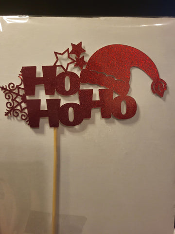 Hohoho Cake Topper