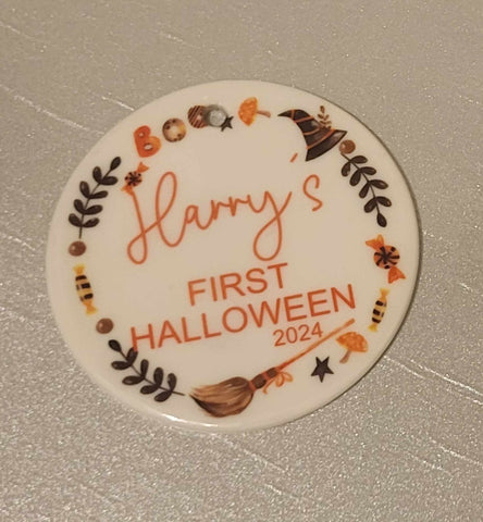 1st Halloween Bauble