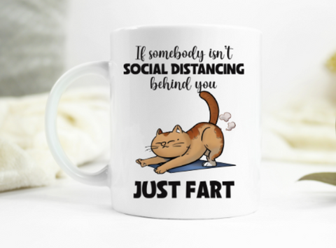 Social Distancing Mug