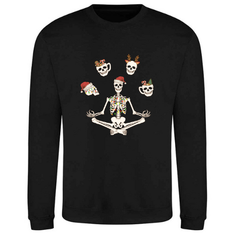 Meditation Skeleton Sweatshirt