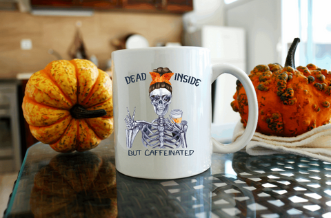 Festive but Dead Inside Mug